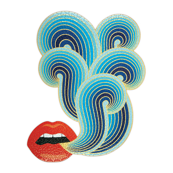 Jonathan Adler Lips Shaped Puzzle 750 Pieces