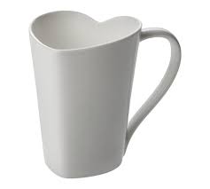 Alessi "To" Heart-Shaped Mug