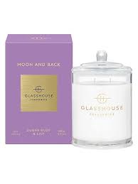 Glasshouse Fragrances Candle - Moon and Back