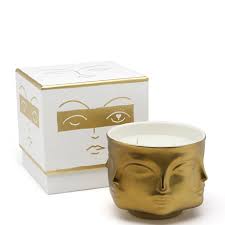 Muse Dor Candle Gold Accent