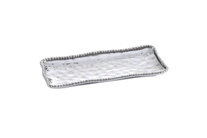 Pampa Bay Medium Rectangle Tray - Silver