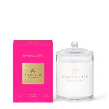 Glasshouse Fragrances Candle - Rendezvous