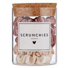 Satin Scrunchies Gift Jar