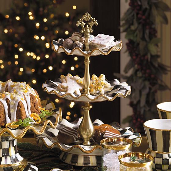 Courtly Check Three Tier Sweet Stand