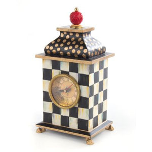 Courtly Check Desk Clock