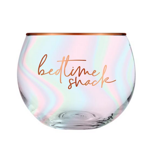 Bedtime Snack Glass
