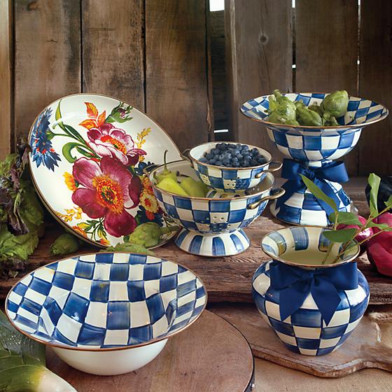 Royal Check Colander - Small