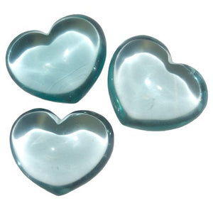 Puffy ‘Aquamarine’ Heart