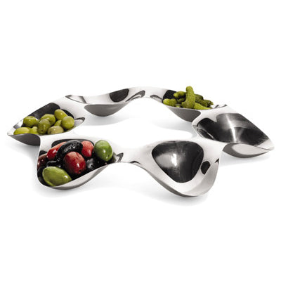 Alessi Super Star Six-section Bowl