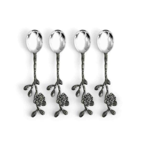 Black Orchid Hor D'oeuvres Spoon Set