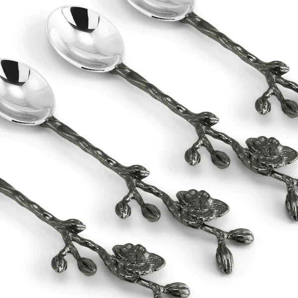 Black Orchid Hor D'oeuvres Spoon Set