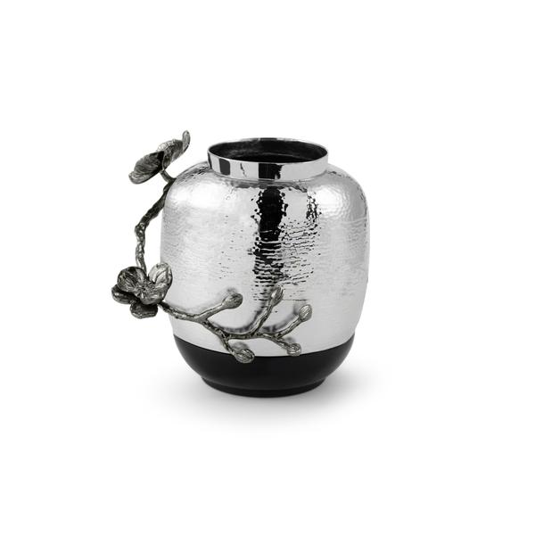 Black Orchid Small Marble Vase