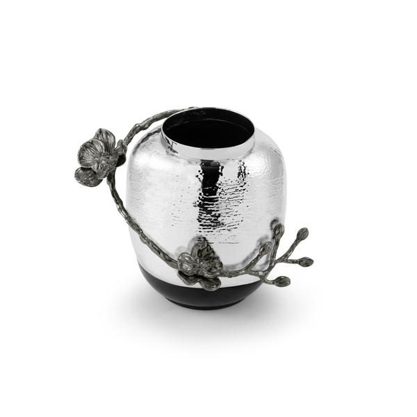 Black Orchid Small Marble Vase