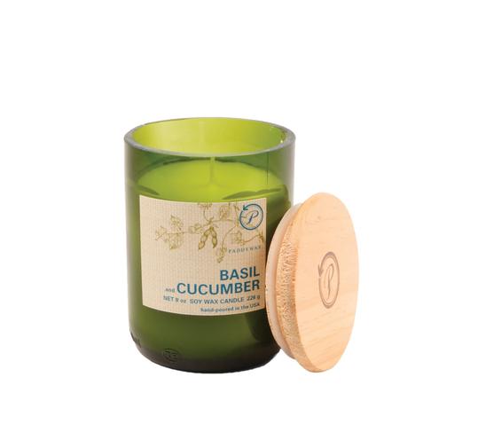 Basil Cucumber 8oz Candle