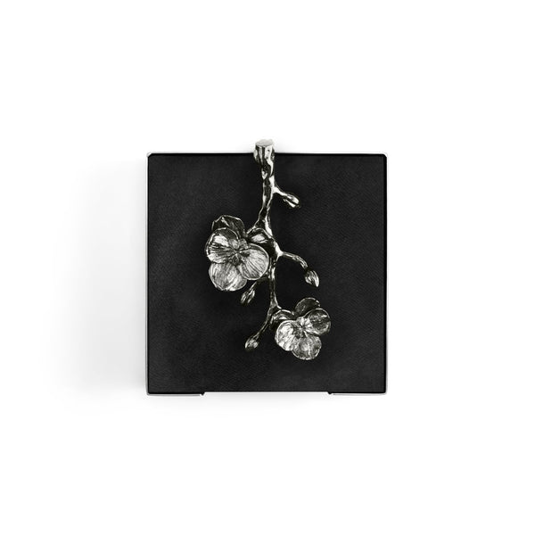 Black Orchid Cocktail Napkin Holder