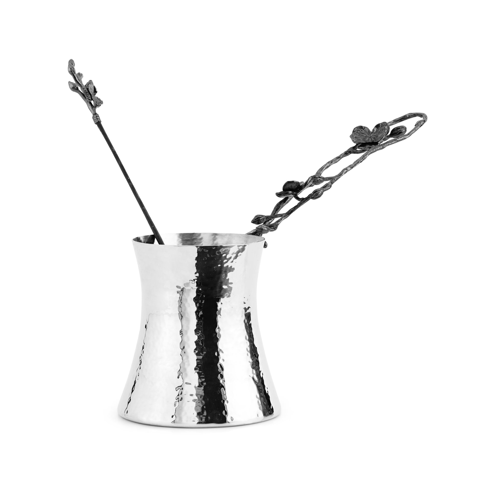 Black Orchid Large Coffee Pot w/Spoon