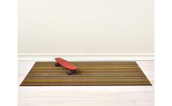 Skinny Stripe Shag Mats