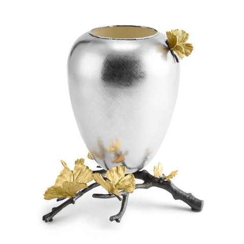 Butterfly Ginkgo Vase