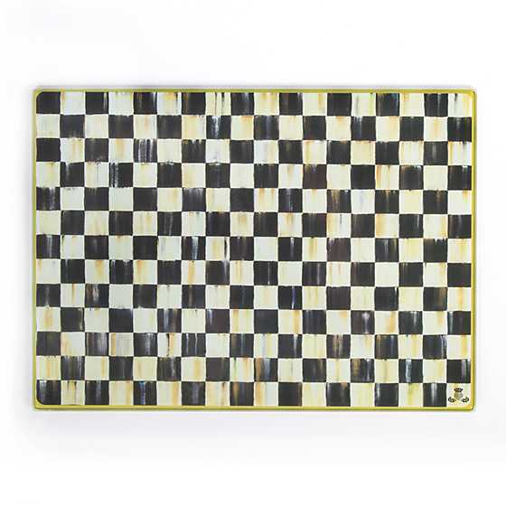 Courtly Check Cutting Board Large