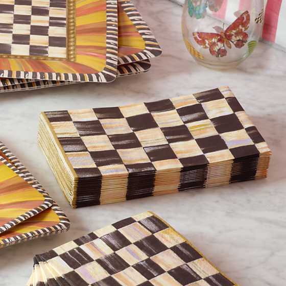 Courtly Check Paper Napkins