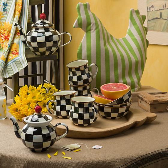 Courtly Check - Tea for Me Pot