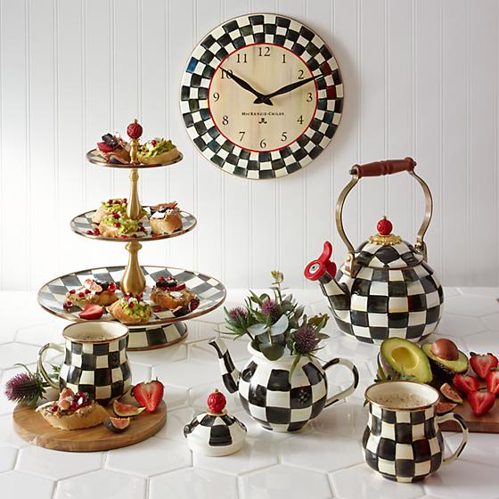 Courtly Check - Tea for Me Pot