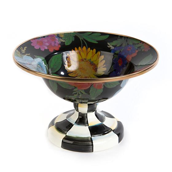 Flower Market Compote - Black