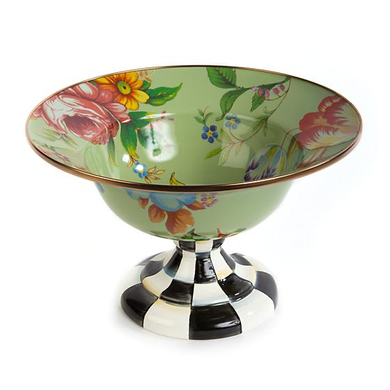 Flower Market Compote - Green