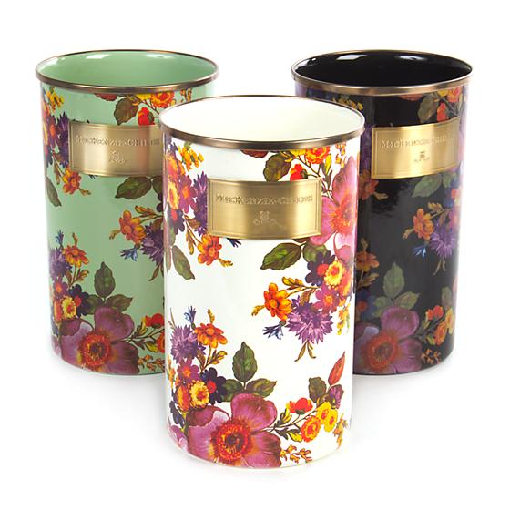 Flower Market Utensil Holder - White