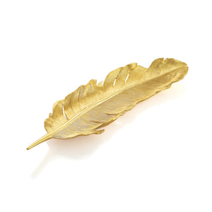 Feather Tray Gold