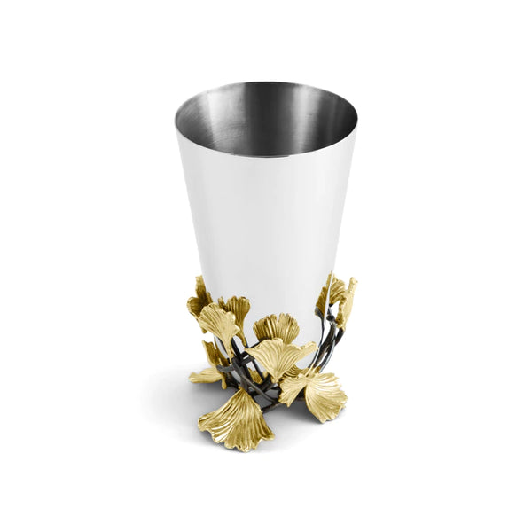 Golden Ginkgo Medium Vase