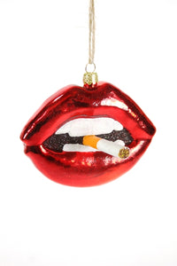 Smokin Hot Lips Ornament