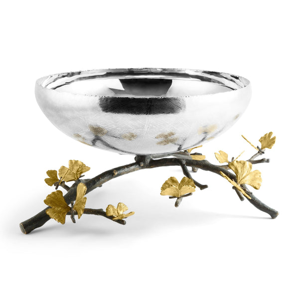 Butterfly Ginkgo Large Centerpiece Bowl