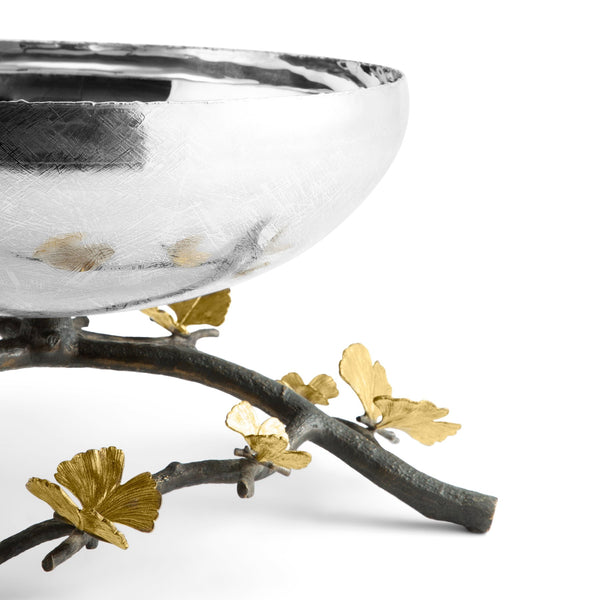 Butterfly Ginkgo Large Centerpiece Bowl