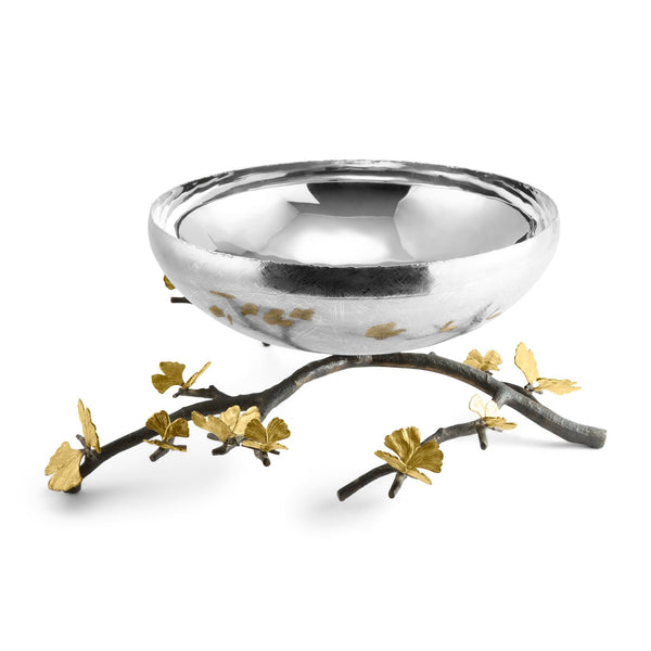 Butterfly Ginkgo Large Centerpiece Bowl