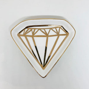 Diamond Shape Trinket Tray