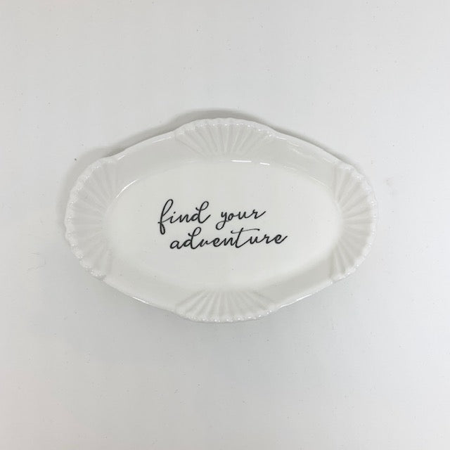 Find your Adventure Trinket Dish