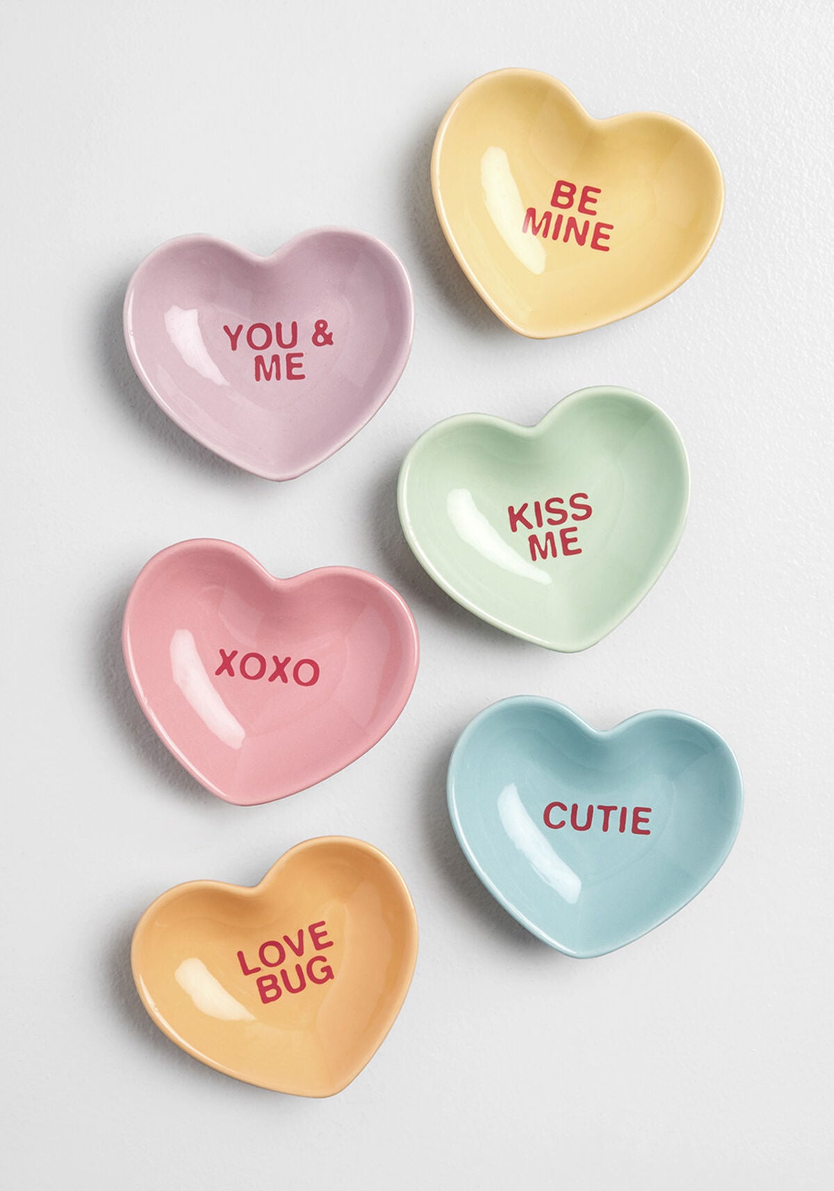 Sweet Hearts S/6 Mini Bowls