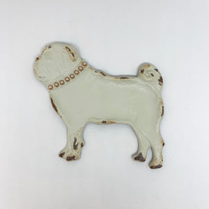 Pewter Pug Dish
