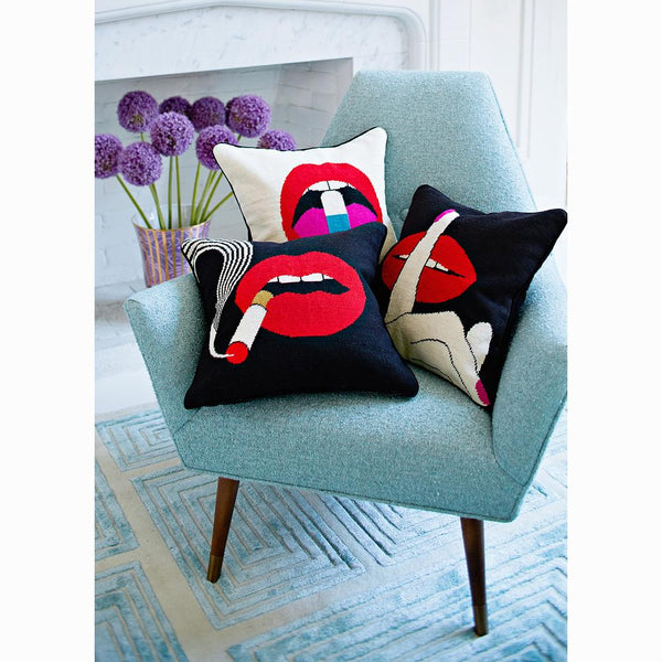 Lips Hush Pillow