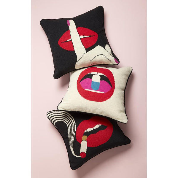 Lips Hush Pillow