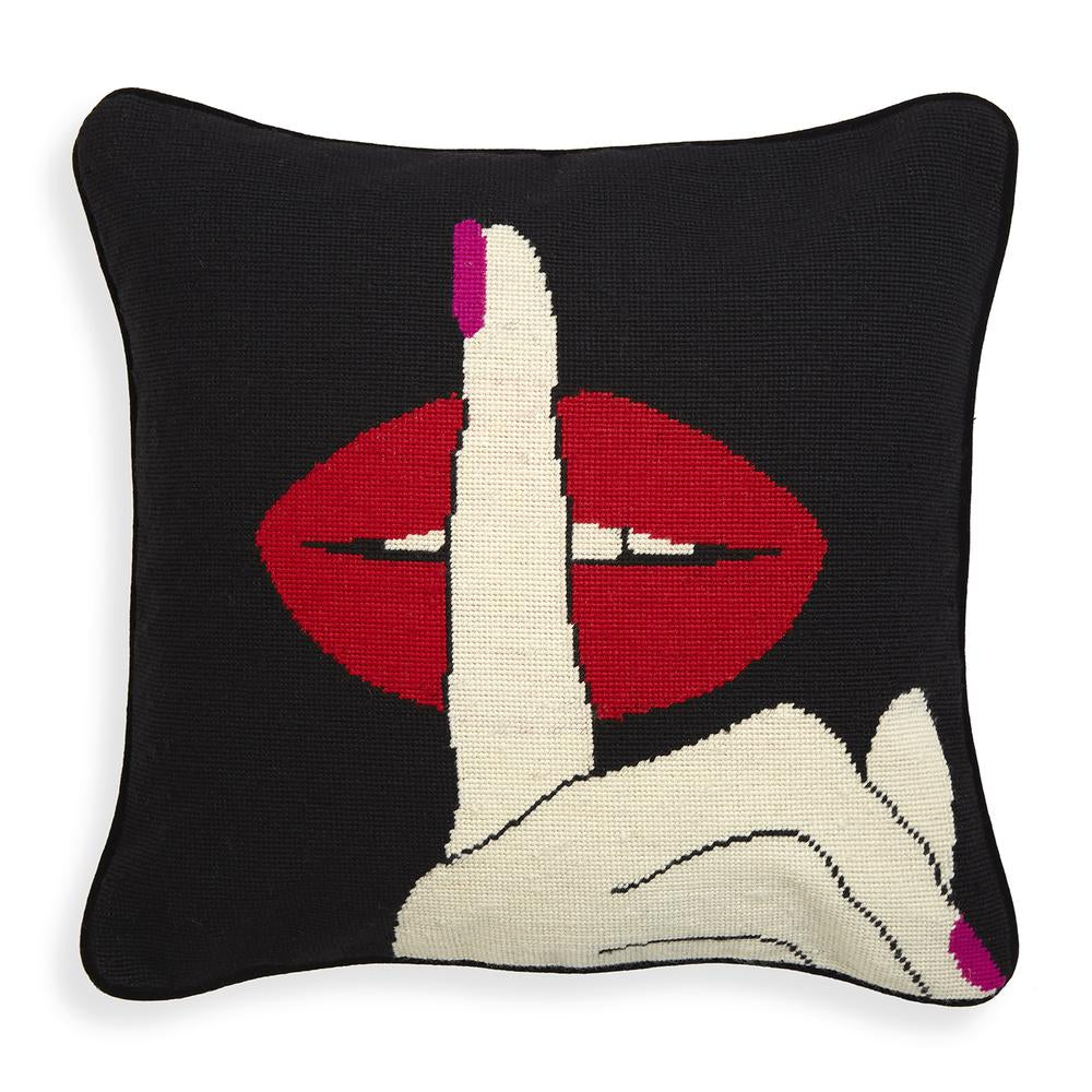 Lips Hush Pillow