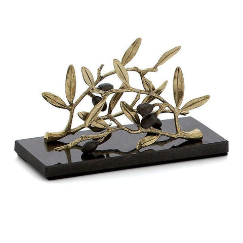 Olive Branch Vertical Napkin Holder