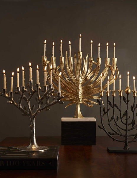Palm Menorah