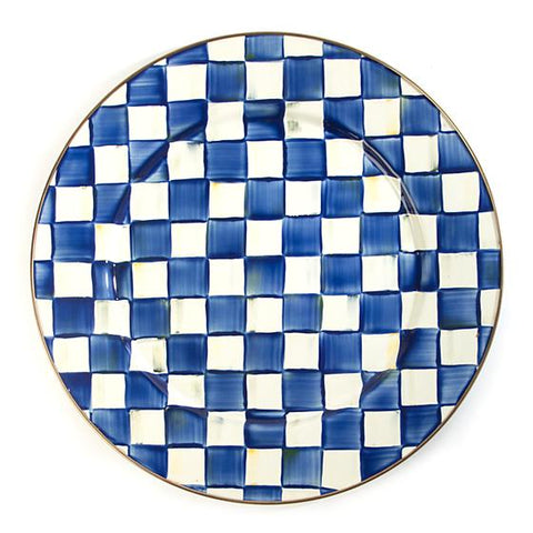 Royal Check Serving Platter