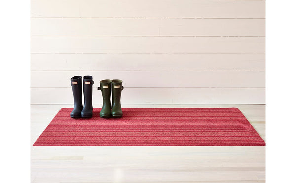 Skinny Stripe Shag Mats