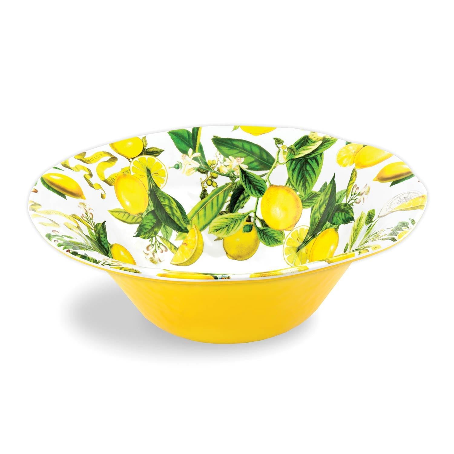 Lemon Basil Melamine Bowl
