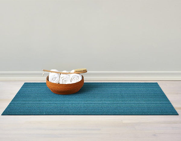 Skinny Stripe Shag Mats