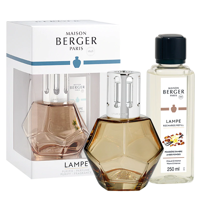 Geometry Honey Lamp Set + 250 ml (8.5 oz) Amber Powder
