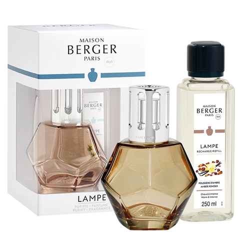 Geometry Honey Lamp Set + 250 ml (8.5 oz) Amber Powder